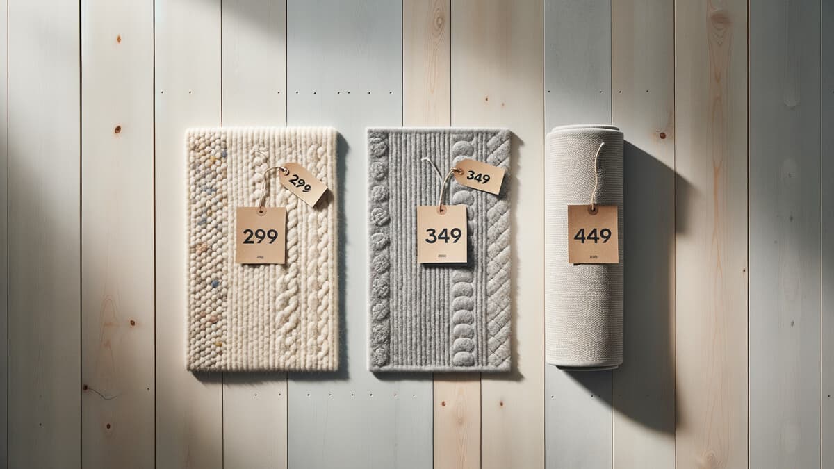 Billiga mattor under 500 kr — accent-mattor och löpare i bomull och polypropen