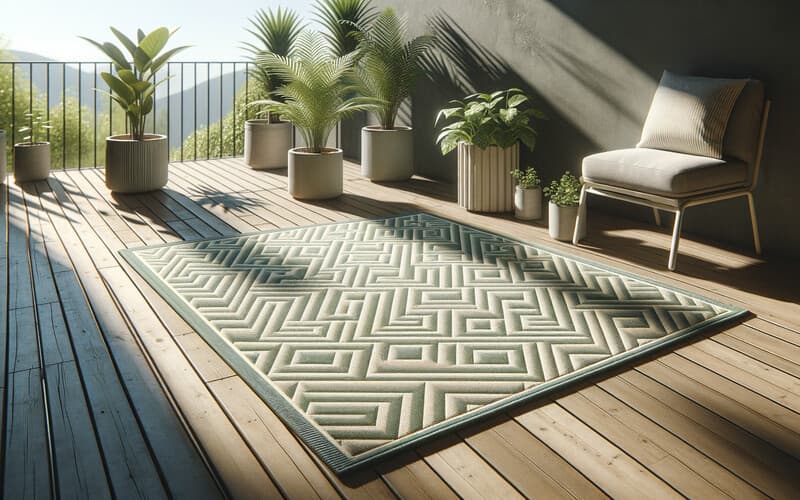 Garden Basic 160x230 — Polypropen matta 160x230 cm för uteplats