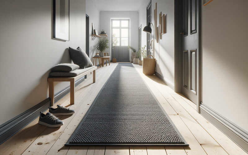 Hallway Runner 80x250 — Polyamid matta 80x250 cm för hall